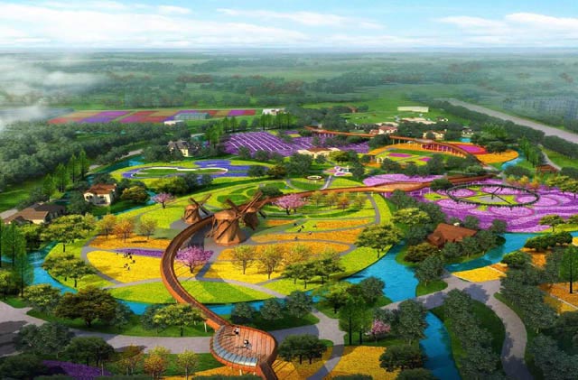 七彩花海親子樂園